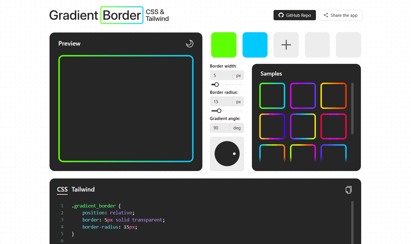gradientborder banner